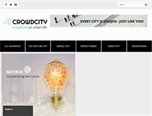 Tablet Screenshot of crowdcity.com
